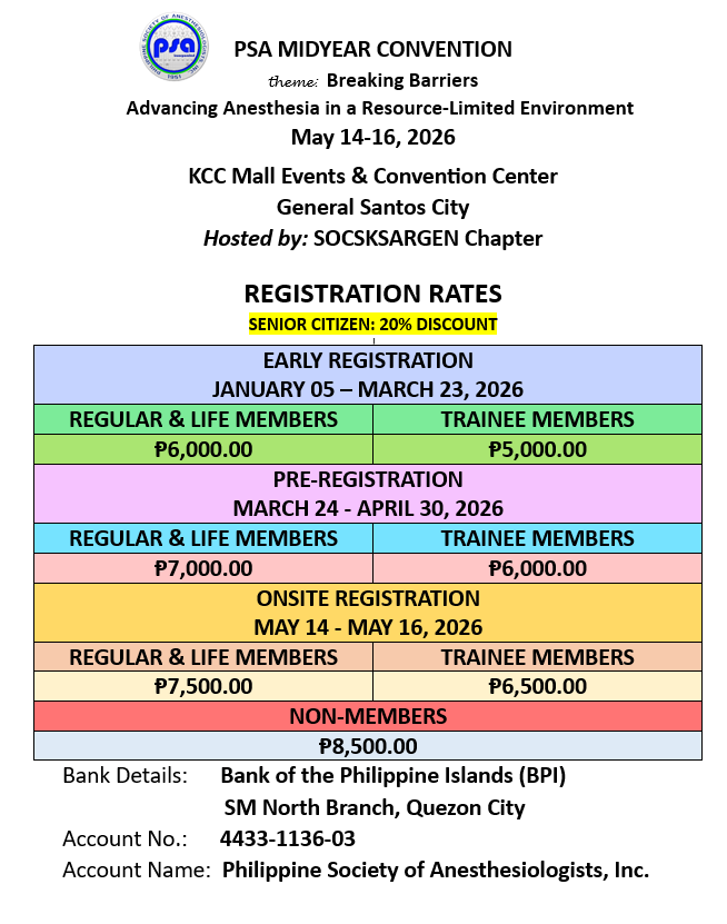 PSA Midyear 2026 Rates